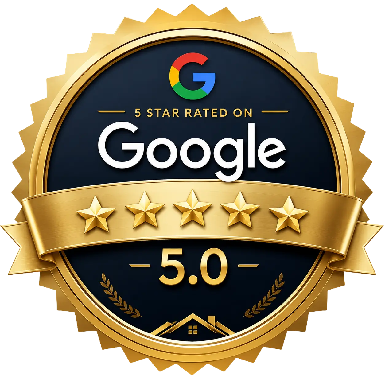 Integrity Roofing of Florida 5.0 star rated on Google