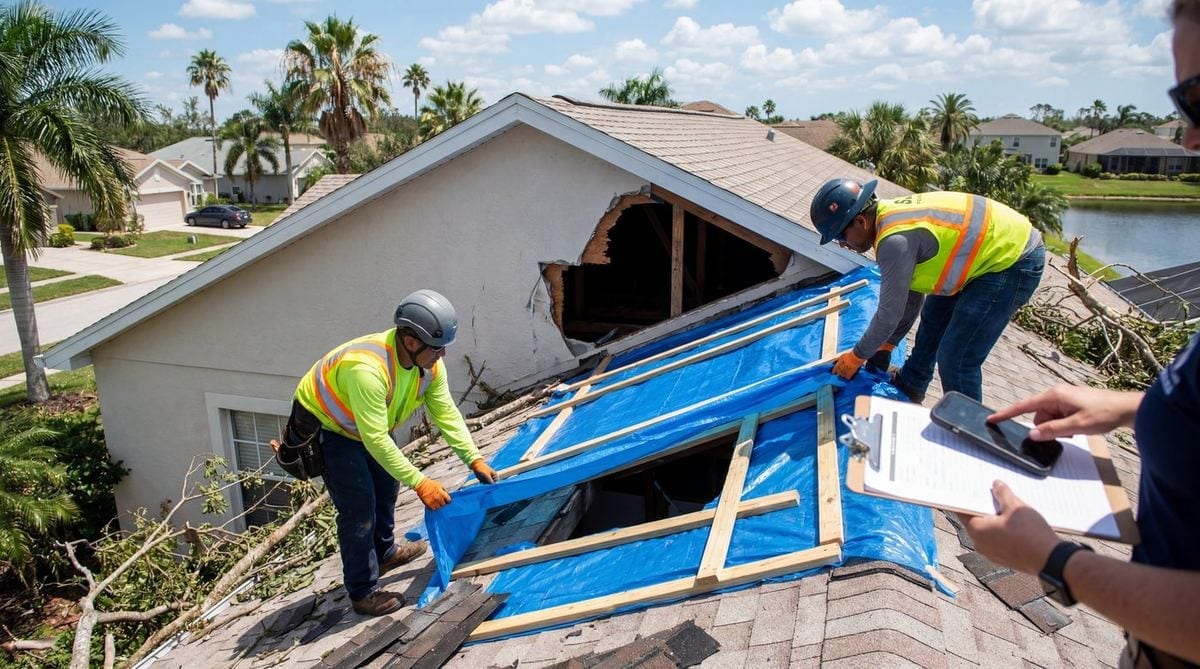 The Emergency Tarp Window: What Actually Works