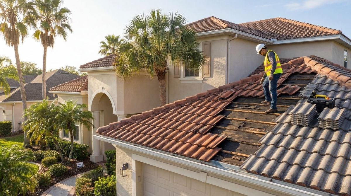3. How Long a Tile Roof Actually Lasts in Florida (Zone 1. Underlayment is the real lifespan)