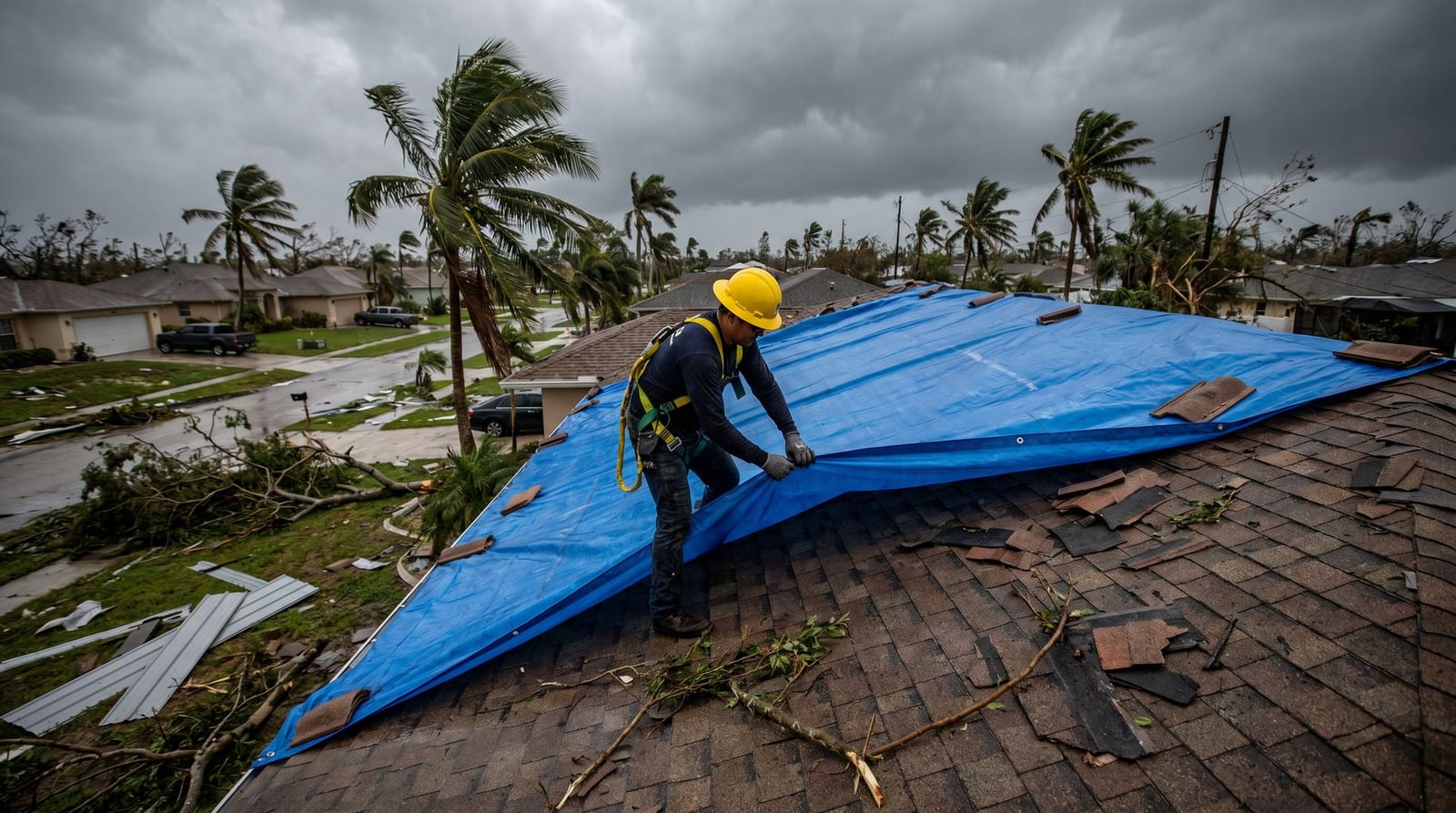 Emergency Roof Repair in Tampa, Florida