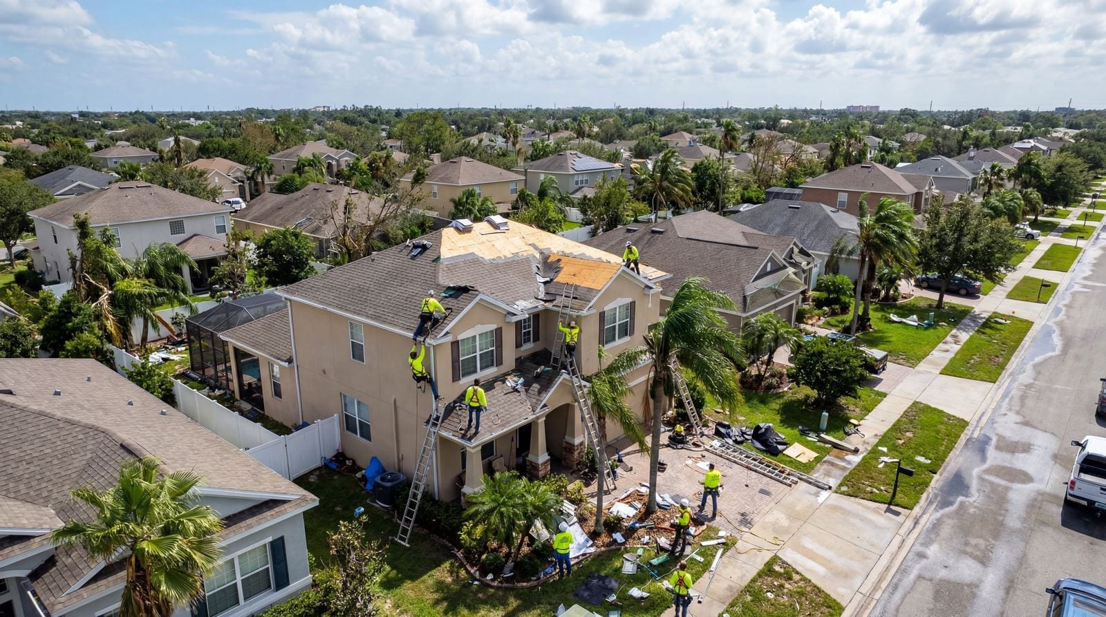 Roof Repair in Tampa, Florida