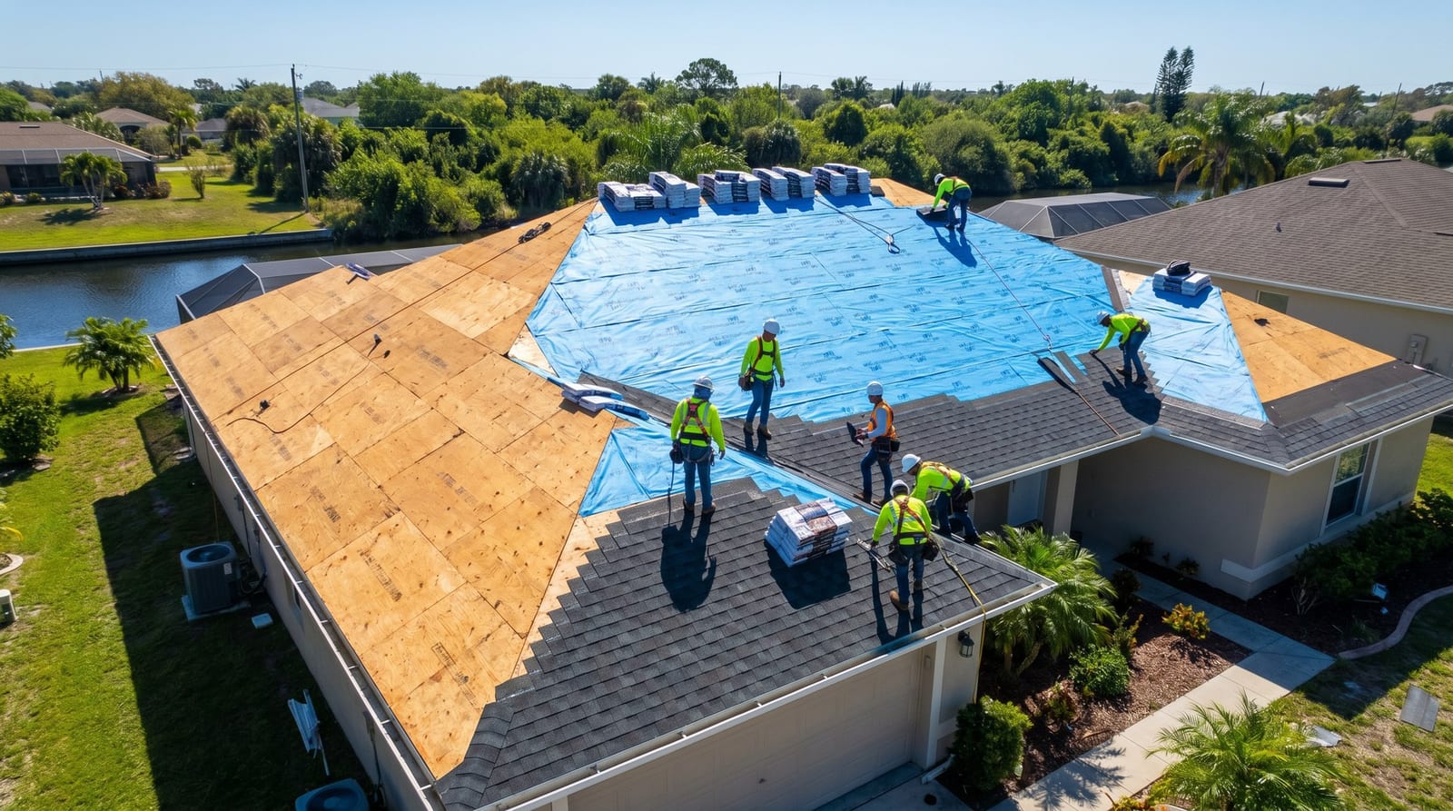 Roof Replacement in Tampa, Florida