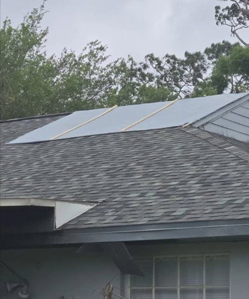 Completed roof repair on a Tampa Bay home by Integrity Roofing of Florida
