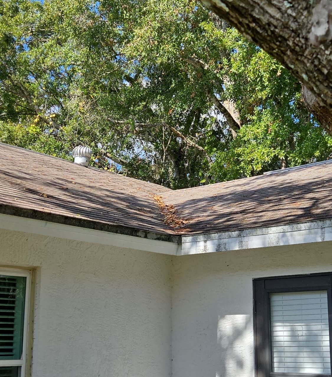 New architectural shingle roof on a New Port Richey, FL home installed by Integrity Roofing of Florida
