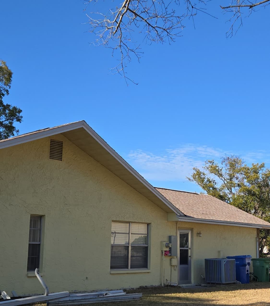 New architectural shingle roof on a Palm Harbor, FL home by Integrity Roofing of Florida